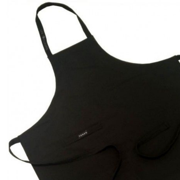 Black Kitchen Apron - Picture 2 of 2